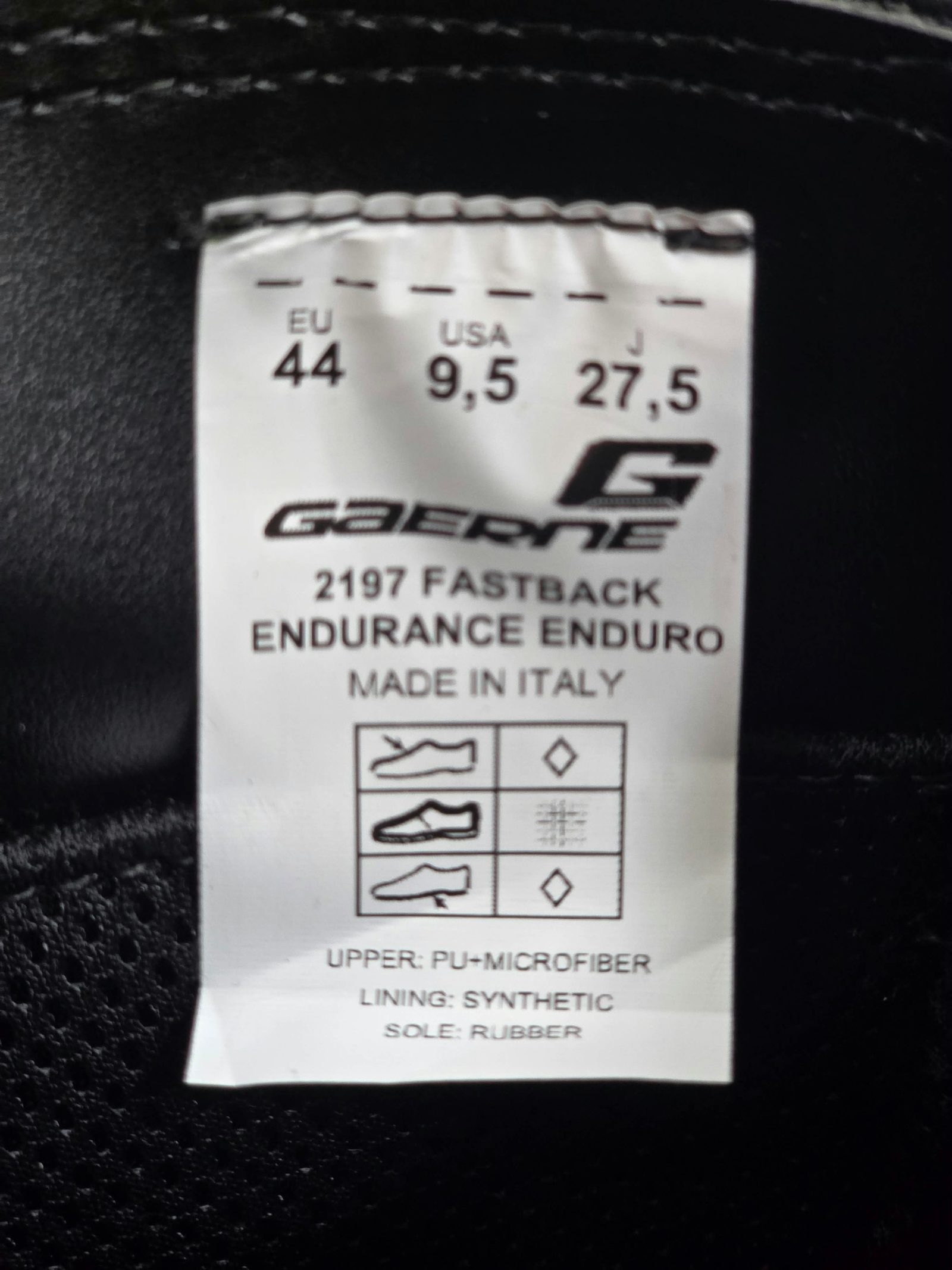 Gaerne FASTBACK ENDURANCE ENDURO MIDNIGHT BOOTS 2