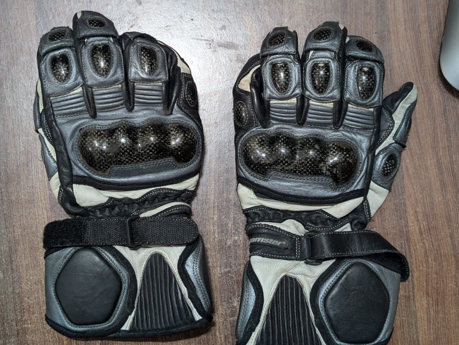 Full gauntlet leather gloves cramster,  - image 1