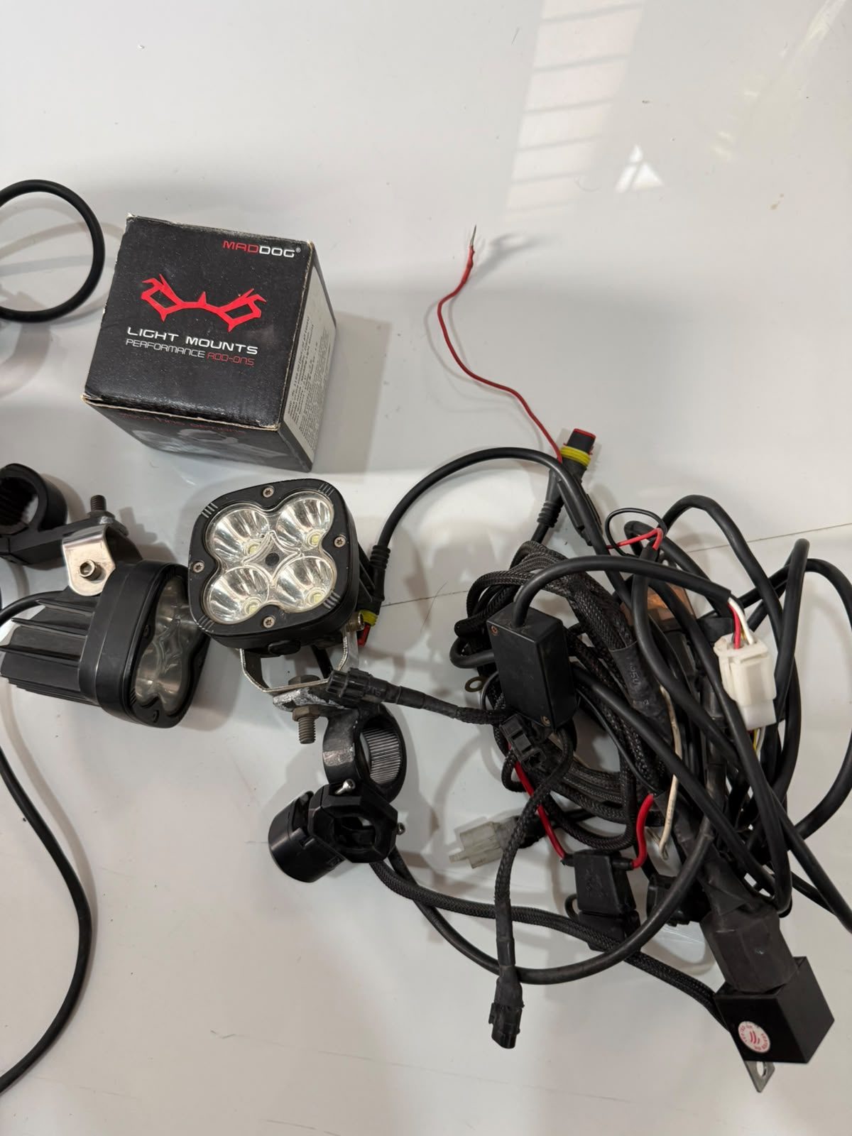 Maddog alpha and hjg 4 led with complete kit package  3