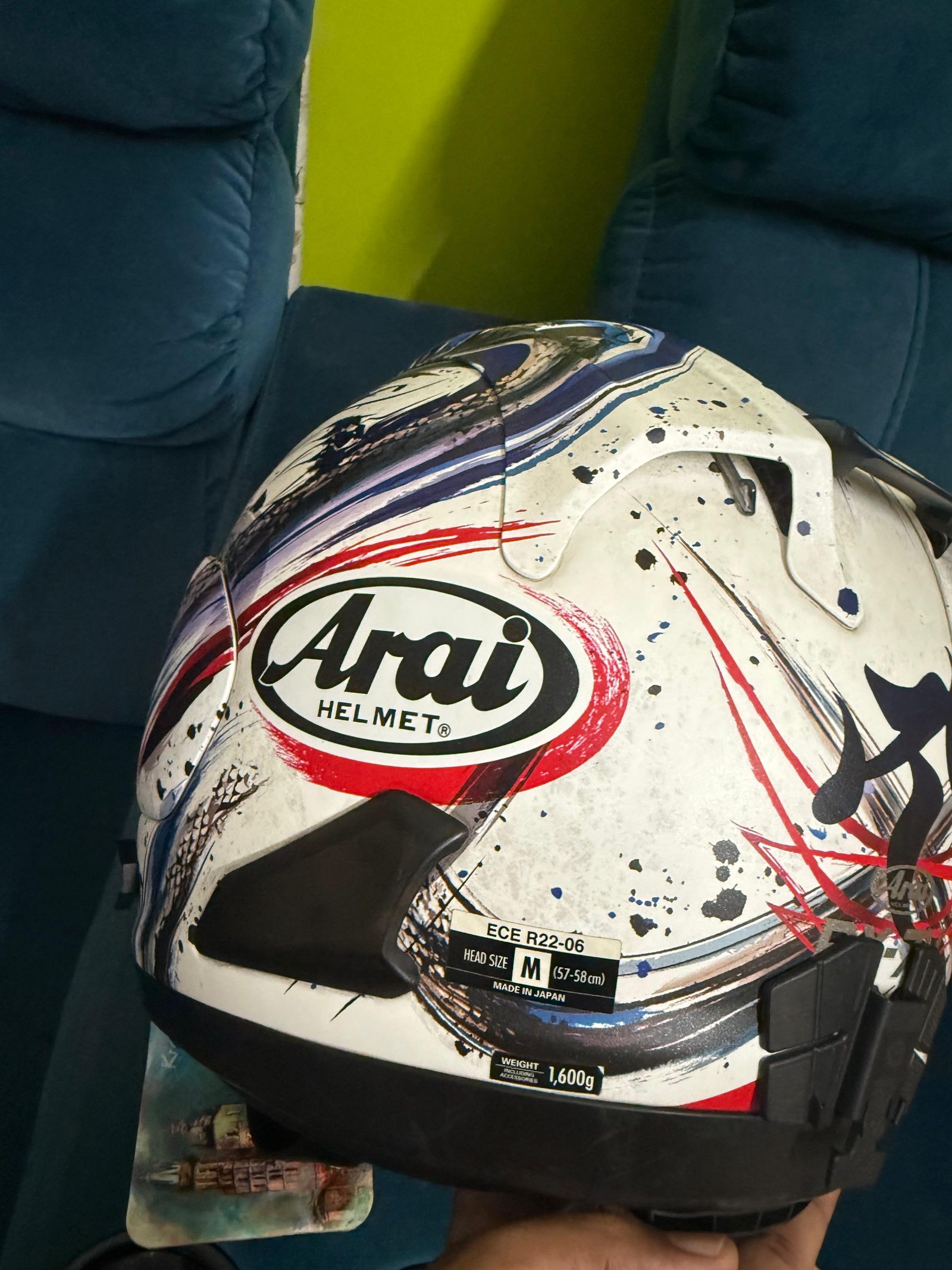 Arai rx-7v-evo Kiyonari Trico design 2