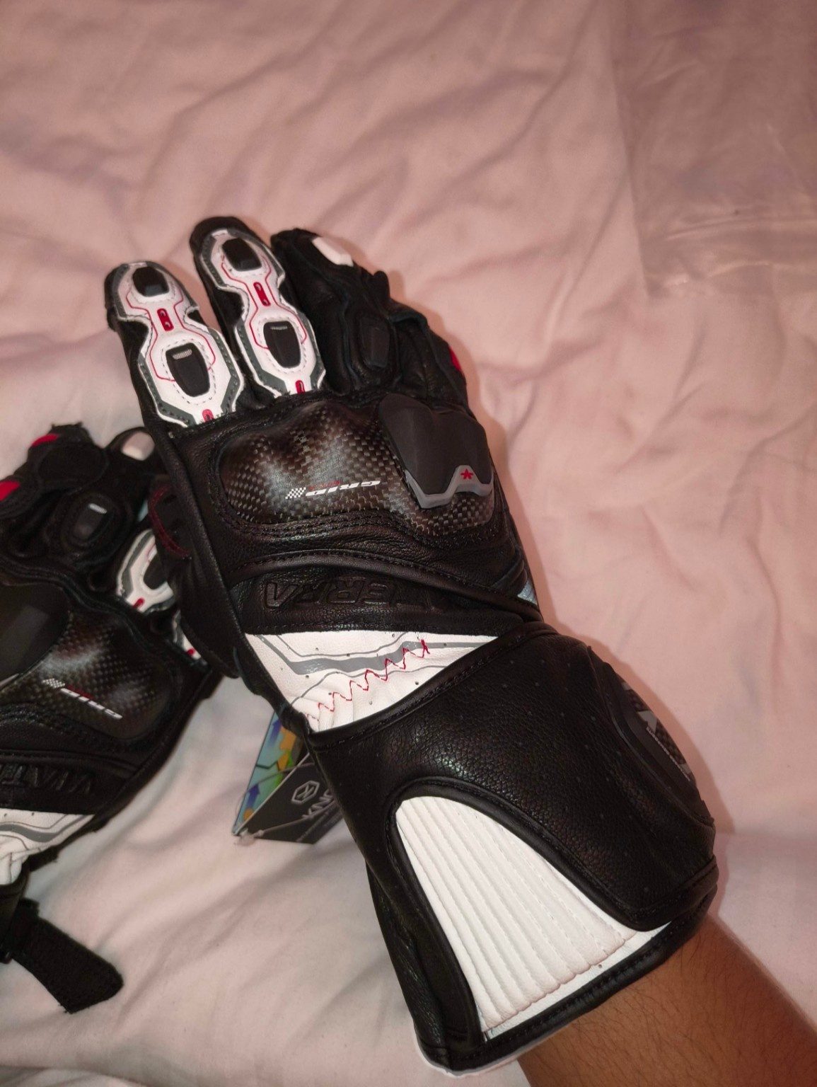 ViaTerra GRID MK3 Full Gauntlet Riding Gloves — Brand New / Never Used 2