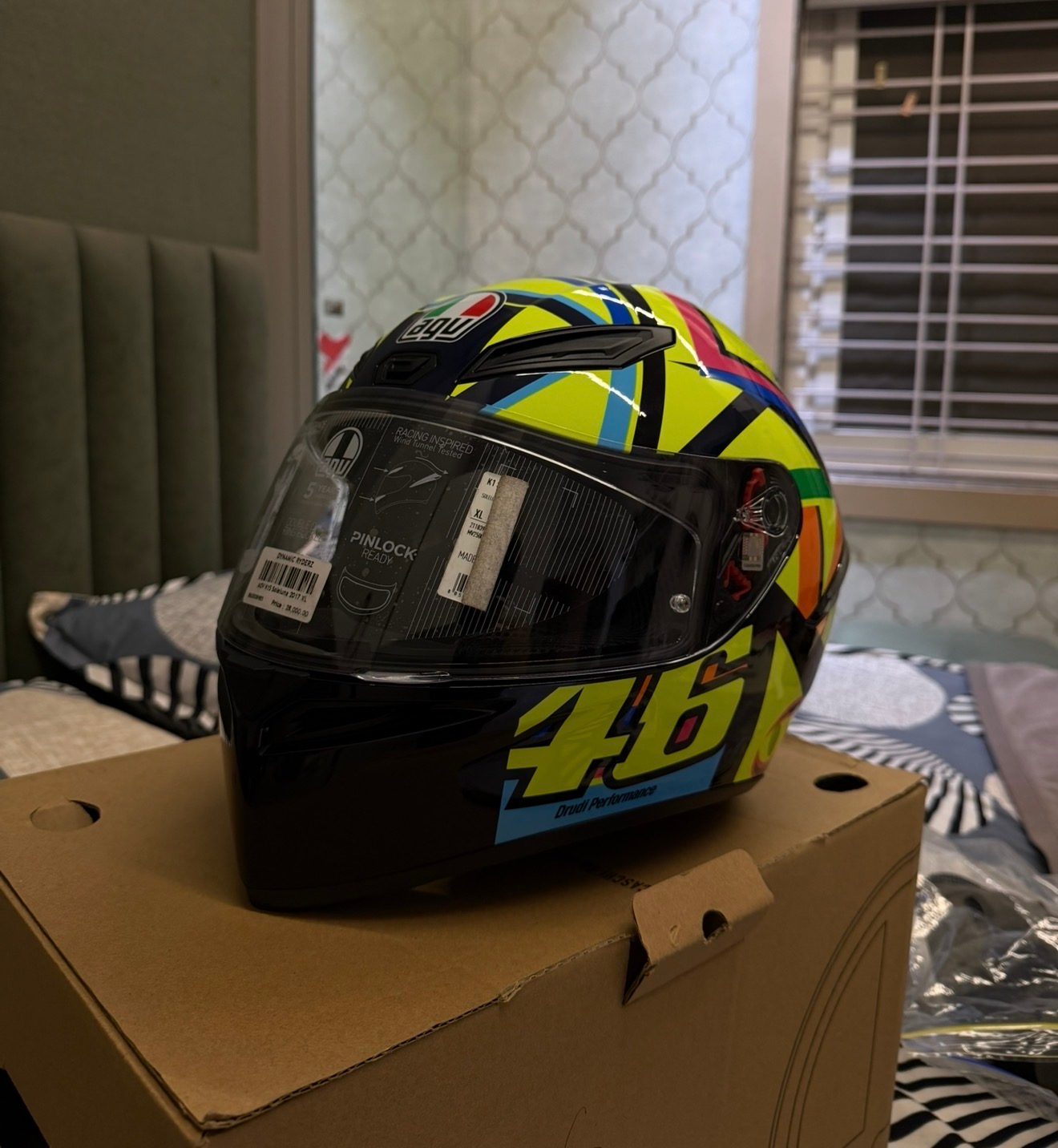 🔥 AGV K1S Soleluna VR46 Helmet – Brand New – XL 🔥 - image 1