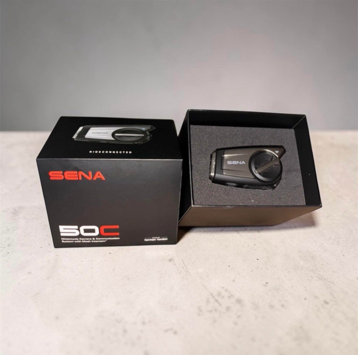 Sena 50C Bluetooth helmet set.  2