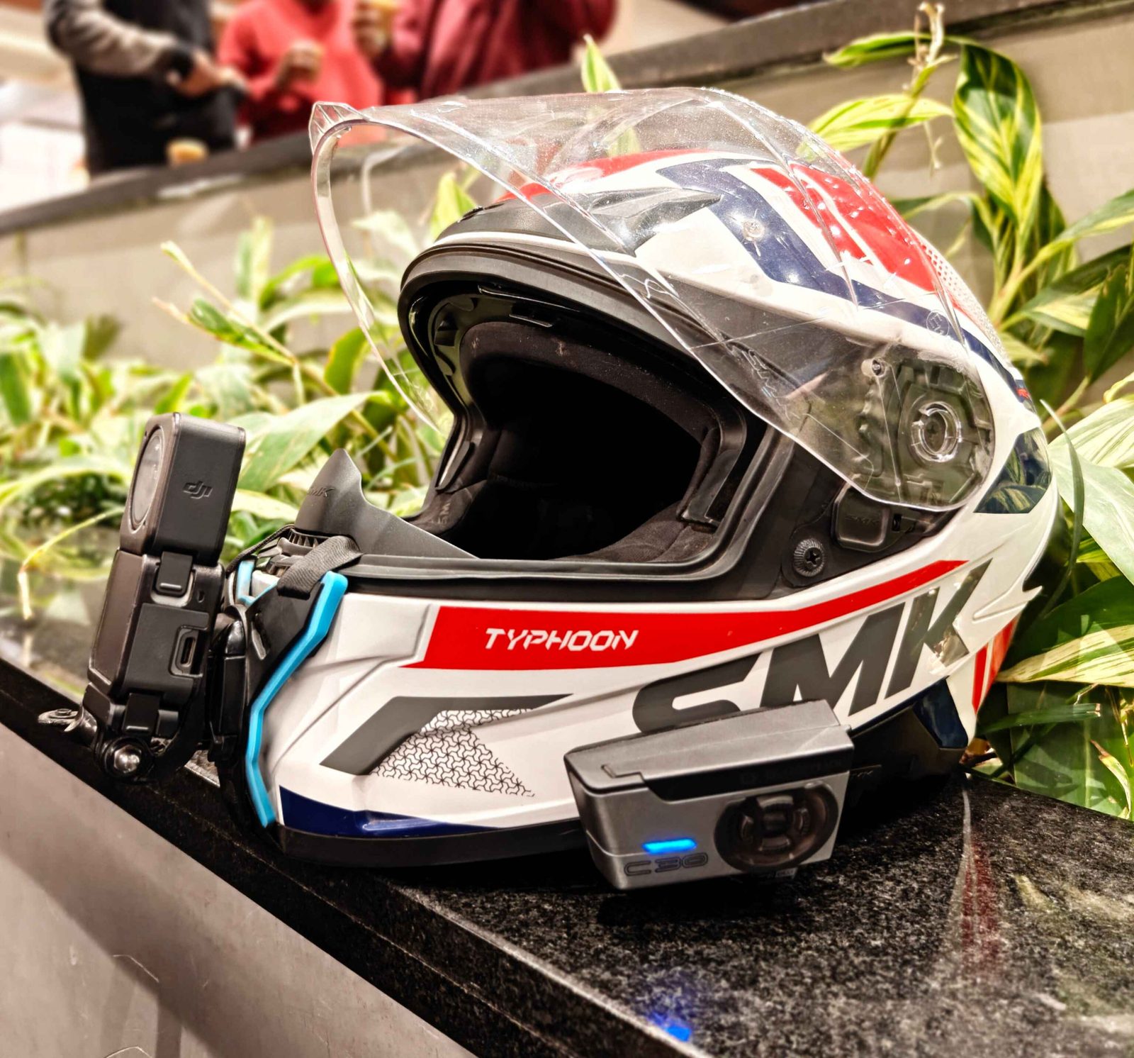 SMK typhoon helmet - image 1