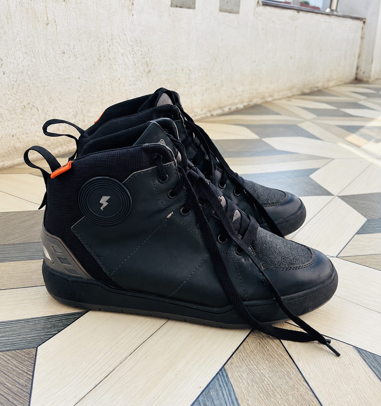 Clan Motorcycle Riding Boots – Size 8 2