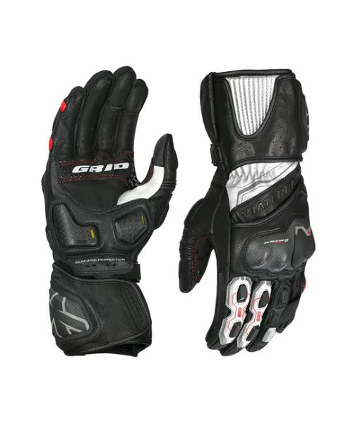 ViaTerra GRID MK3 Full Gauntlet Riding Gloves — Brand New / Never Used - image 1
