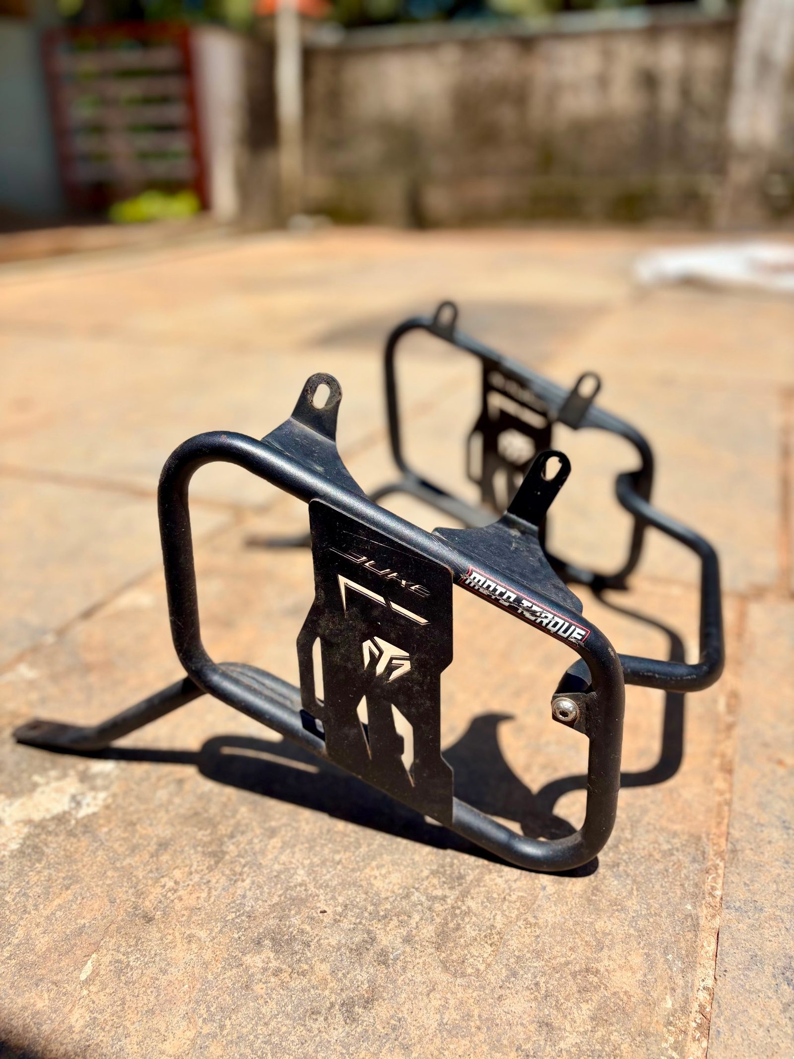 KTM Duke 250/390 MotoTorque Top Rack + Saddle Stay | 2 Months Used 2
