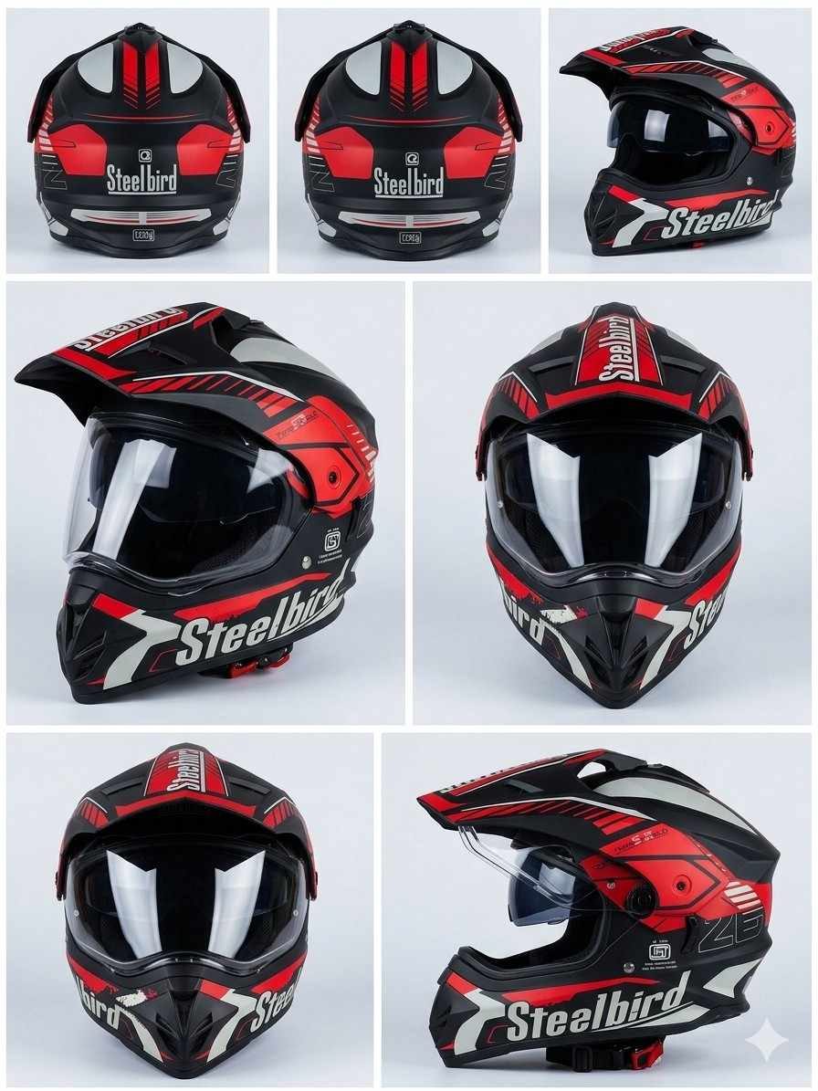 Steelbird SBH-13 Helmet for sale  - image 1
