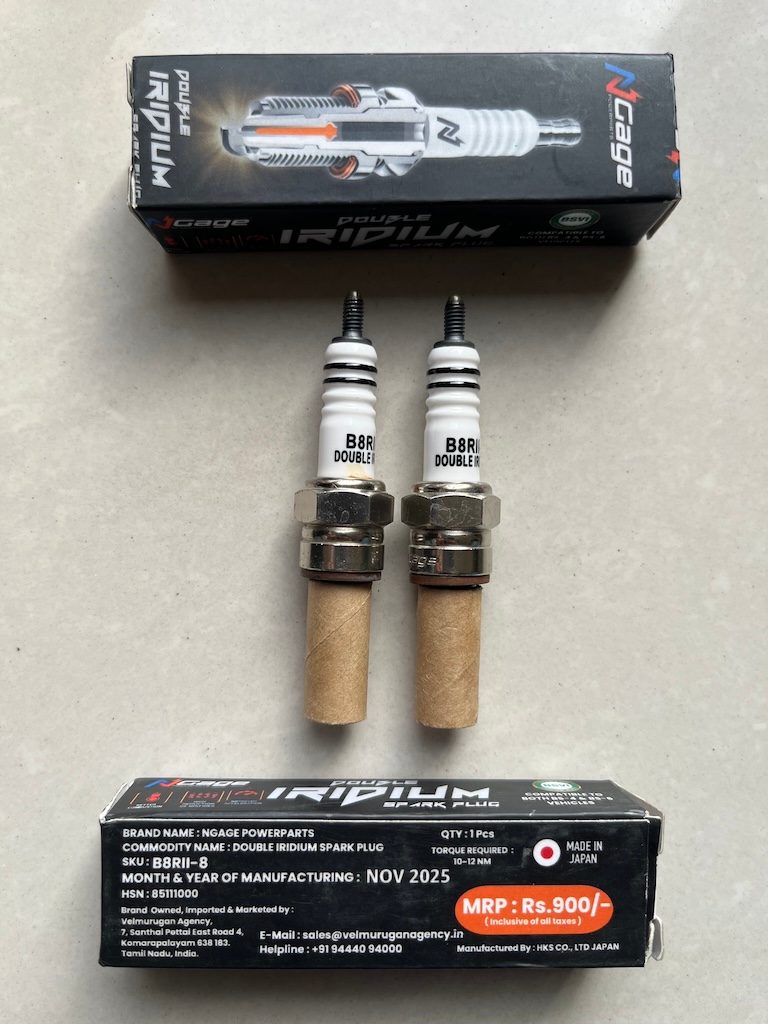 NGage - Double Iridium Spark Plugs - Set of 2 2