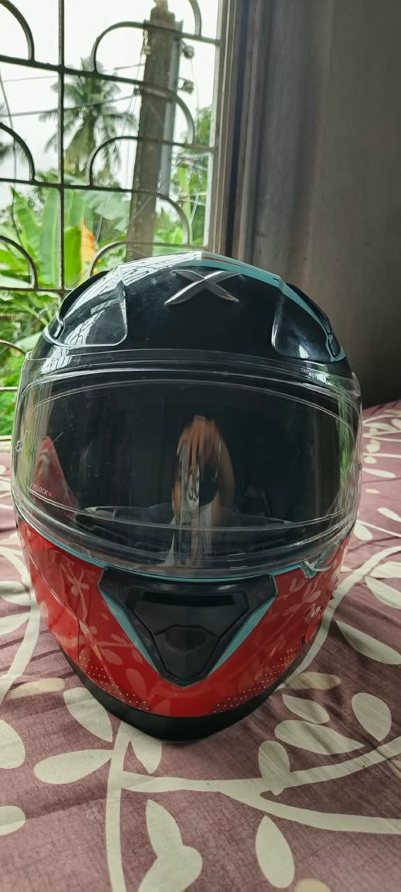Axor Helmets Apex Hex-2 Helmet (Hex Blue & Red_M) 3