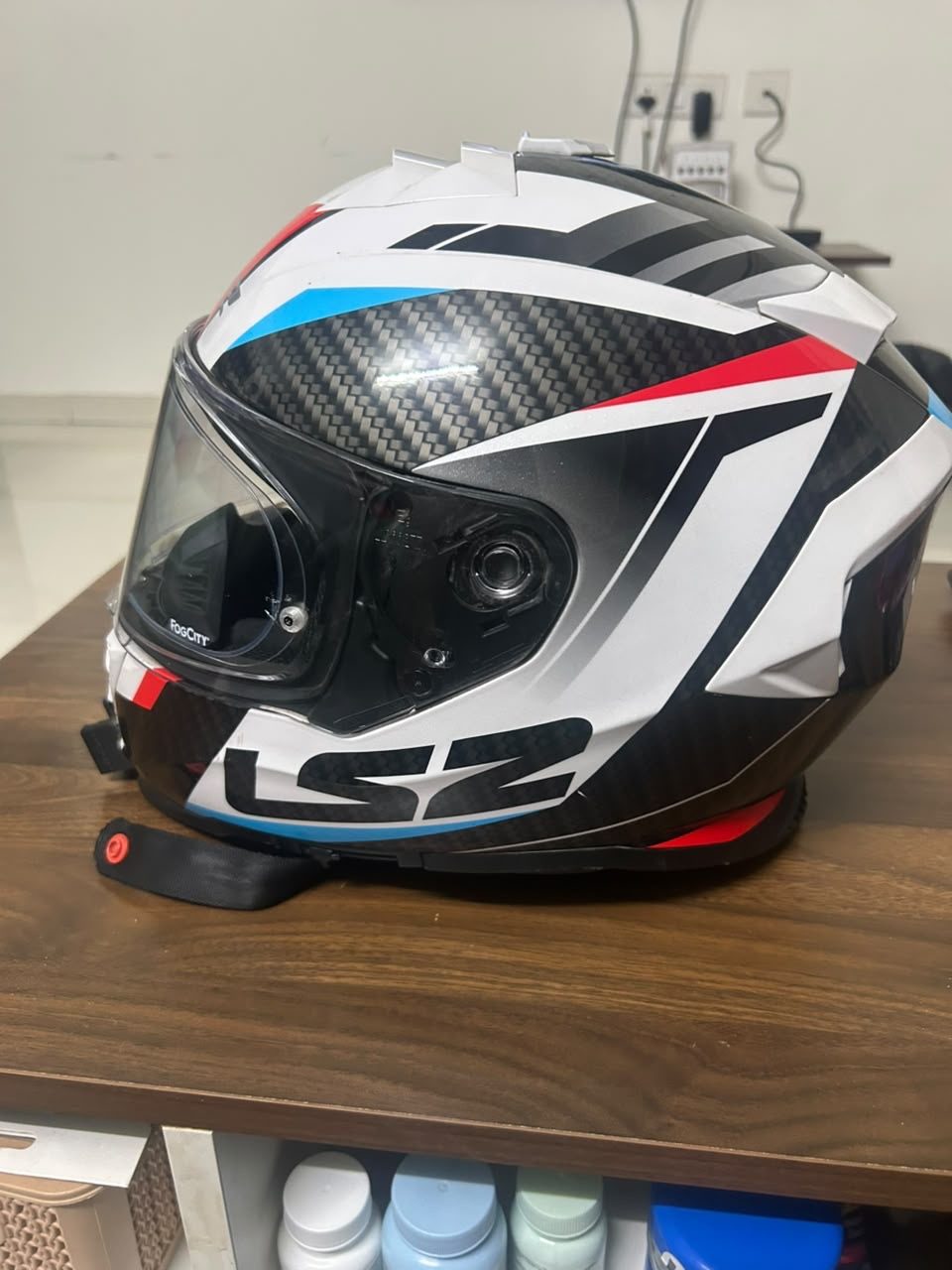 Ls2 storm 2 racer red blue - image 1