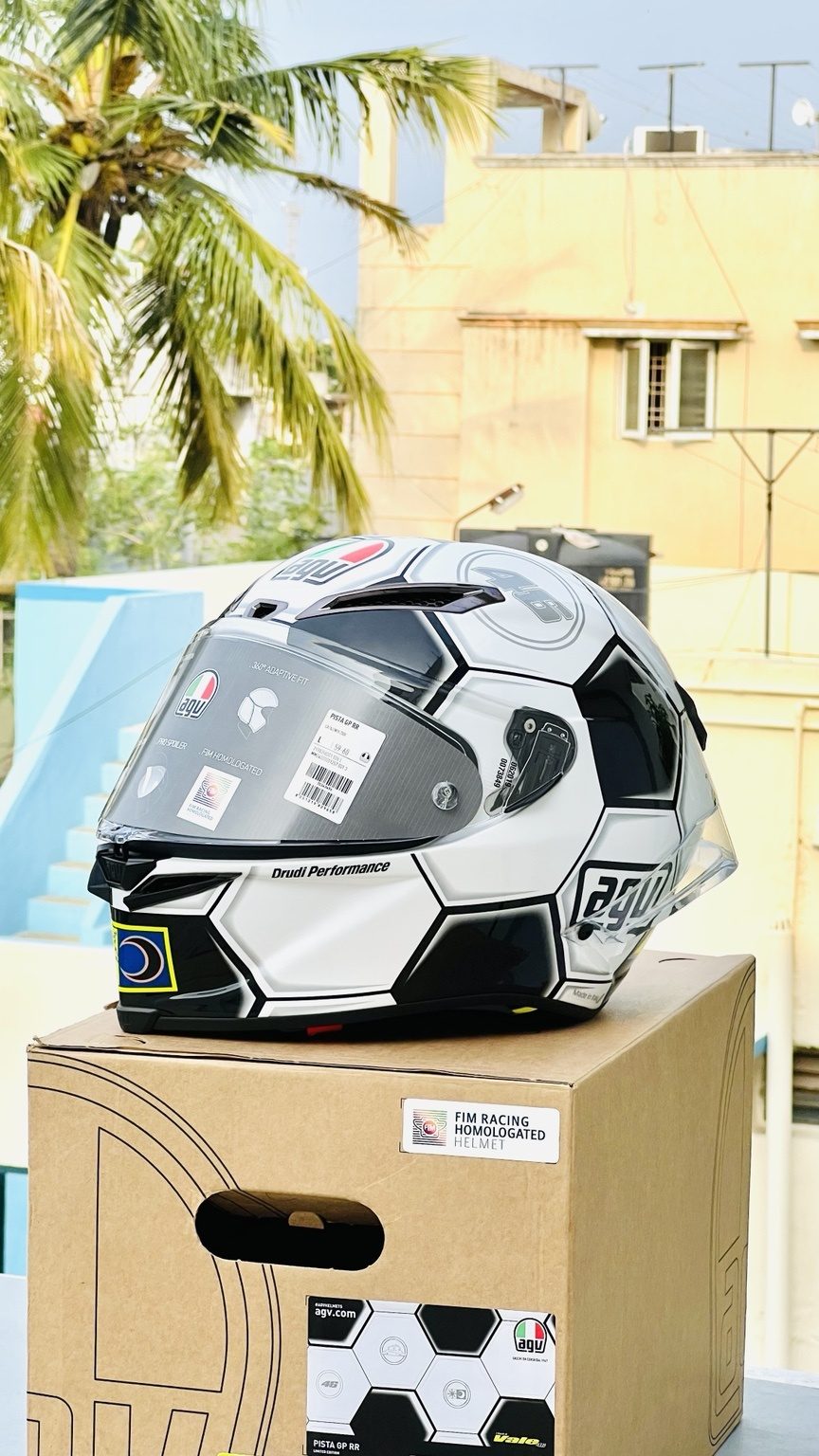The AGV Pista GP RR Catalunya 2008  Helmet - image 1