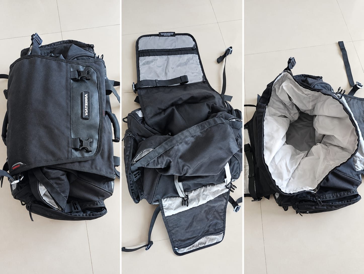 Viaterra Hammerhead 45L tailbag 2