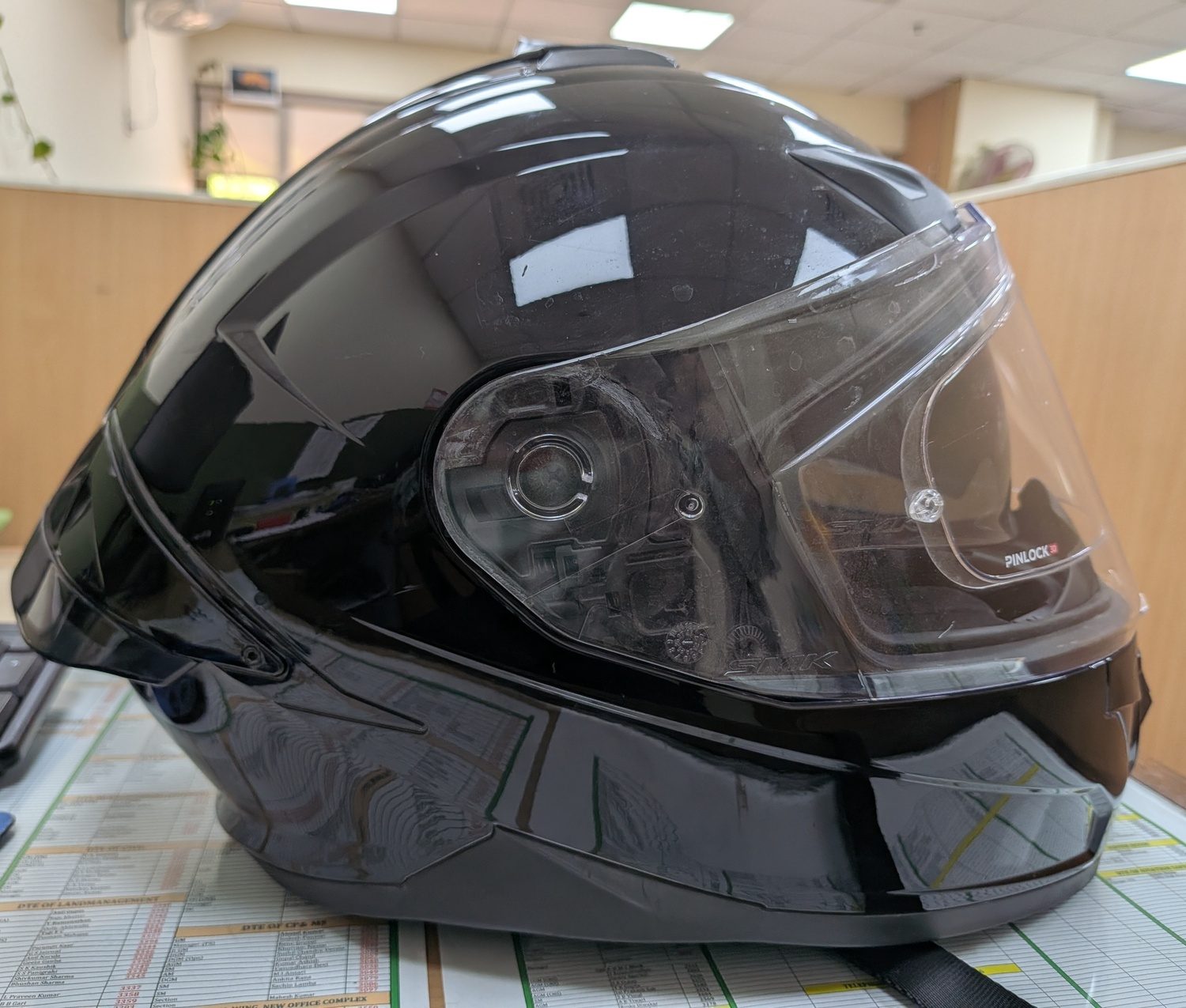SMK Typhoon Solid Glass Black GL200 - image 1